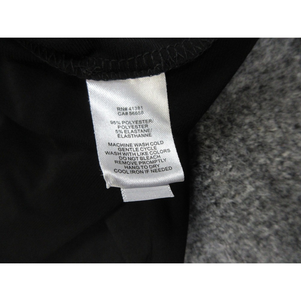 Lauren Ralph Lauren Dress Womens 4 Black Cold Shoulder Ruffle Sleeve Sheath LBD‎ - Picture 11 of 14
